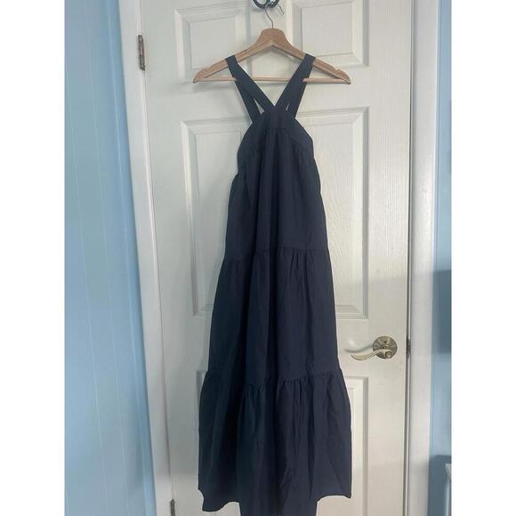 En Saison Navy Irene Maxi Dress NWT Extra Small XS Tuckernuck Sold Out - Picture 6 of 7